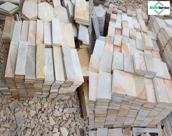 Les Pierres Quartzites Taillées