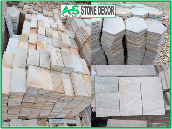 Les Pierres Quartzites Taillées